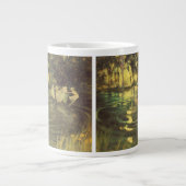 妖精たちがアーサー・ブラックによって舞うヴィンテージ・フェアリー・ダンス ジャンボコーヒーマグカップ (正面)