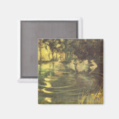 妖精たちがアーサー・ブラックによって舞うヴィンテージ・フェアリー・ダンス マグネット (正面/裏面)