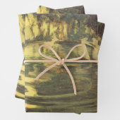 妖精たちがアーサー・ブラックによって舞うヴィンテージ・フェアリー・ダンス ラッピングペーパーシート (インサイチュ)