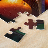 妖精たちのいる、魅惑的な森の風景 ジグソーパズル (側面)