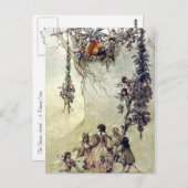 「妖精たちのなまり」 ポストカード (正面/裏面)