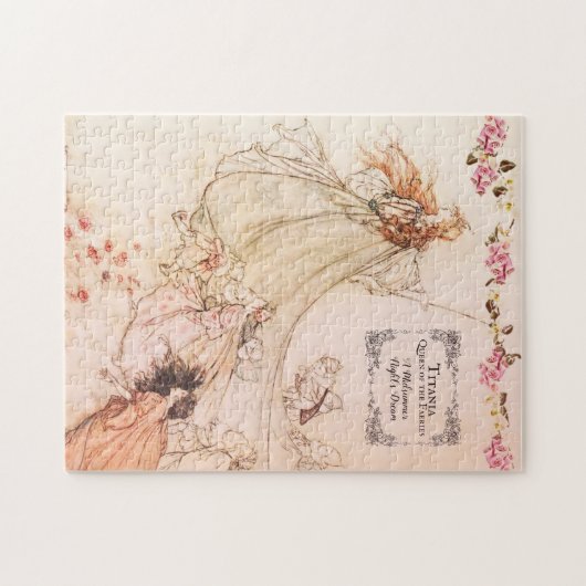 妖精たちのティターニア·クイーン/夏の夜の夢 ジグソーパズル (横)