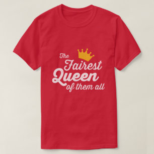 妖精たちの中で一番美しい女王 Tシャツ