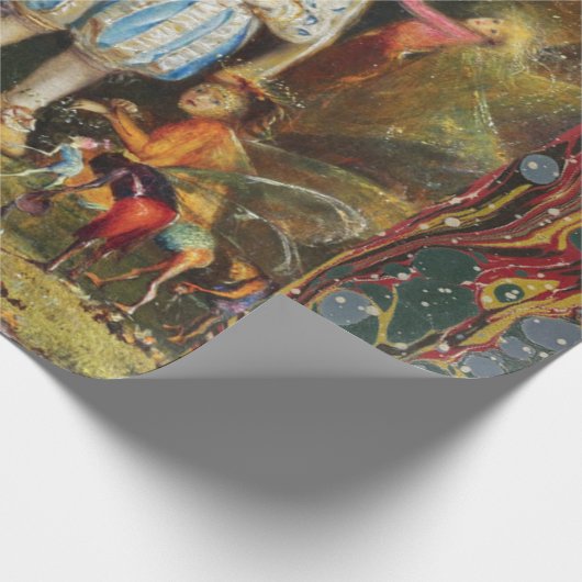 妖精たちの中の小さな王子 ラッピングペーパー (角)