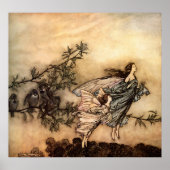 妖精たちは鳥と肩を並べる ポスター (正面)