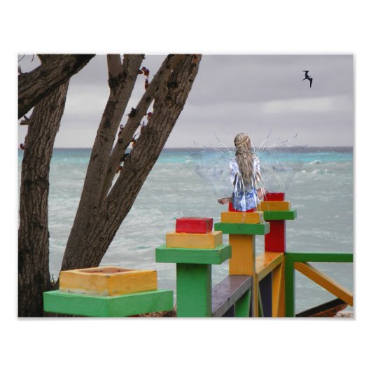 妖精でさえ夢を見ることができる フォトプリント (正面)