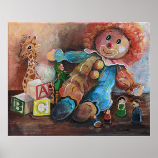 妖精とおもちゃのポスター ポスター