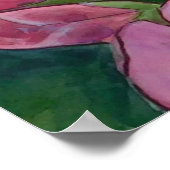 妖精とさくらんぼの花 ポスター (角)