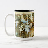 妖精とウサギ ツートーンマグカップ (左)