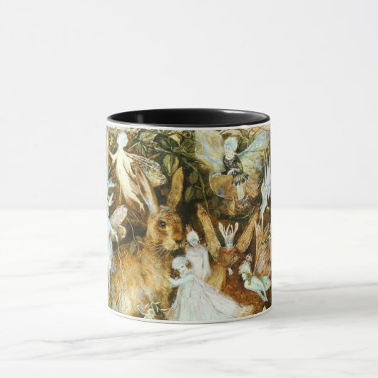 妖精とウサギ マグカップ (中央)