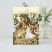 妖精とウサギ 出欠カード (スタンド正面)