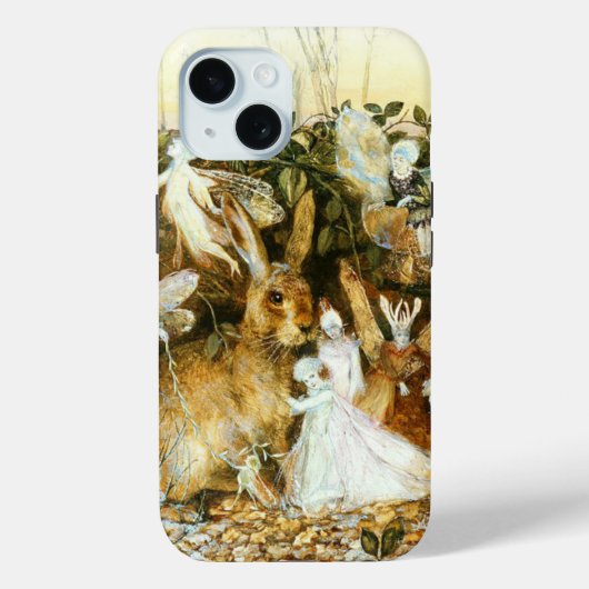 妖精とウサギ Case-Mate iPhoneケース (裏面)