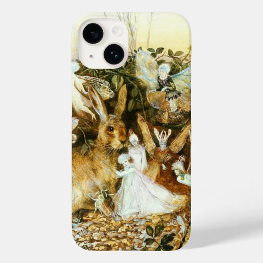 妖精とウサギ Case-Mate iPhoneケース (裏面)