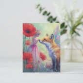 妖精とキツネ ポストカード (スタンド正面)