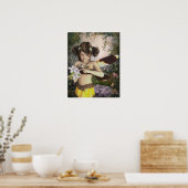 妖精とトンボのポスタープリント ポスター (キッチン)