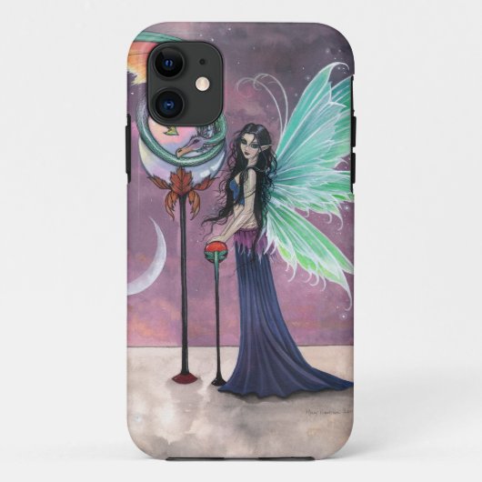 妖精とドラゴンの幻想芸術 Case-Mate iPhoneケース (裏面)