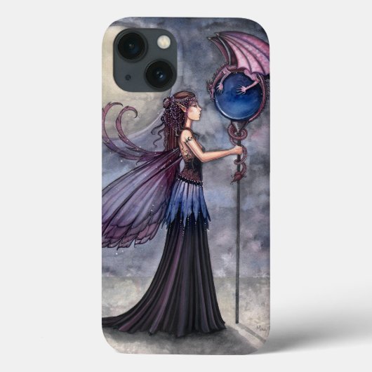 妖精とドラゴンの幻想芸術 Case-Mate iPhoneケース (裏面)