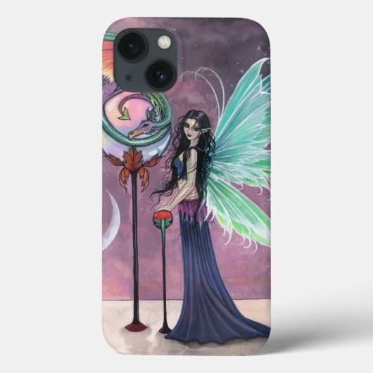妖精とドラゴンの幻想芸術 Case-Mate iPhoneケース (裏面)