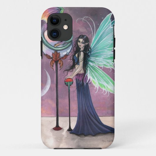 妖精とドラゴンの幻想芸術 Case-Mate iPhoneケース (裏面)
