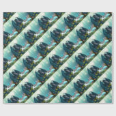 妖精とドラゴン ラッピングペーパー (フラット)