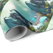 妖精とドラゴン ラッピングペーパー (ロールコーナー)