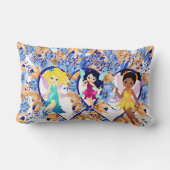 妖精とハート ランバークッション (裏面)