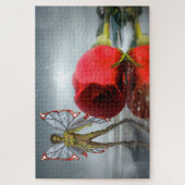 妖精とバラ ジグソーパズル (縦)