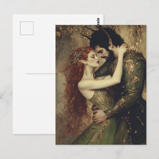 妖精とパン ポストカード (正面/裏面)