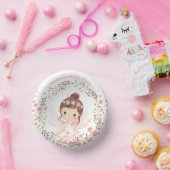 妖精とピンクテーブル紙吹雪 ペーパーボウル (パーティー)