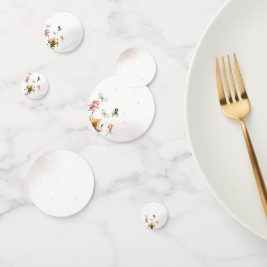 妖精とファンタジーガーデンテーブル紙吹雪 コンフェッティ (グループ)