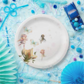 妖精とファンタジー紙プレート ペーパープレート (パーティー)