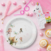 妖精とファンタジー紙プレート ペーパープレート (パーティー)