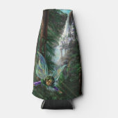 妖精と城のファンタジーアート ボトルクーラー (正面)