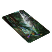 妖精と城のファンタジーアート マグネット (右側)