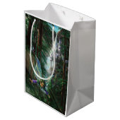 妖精と城のファンタジーアート ミディアムペーパーバッグ (裏面アングル)
