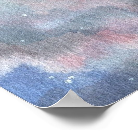 妖精と妖精の猫のポスタープリントby Molly Harrison ポスター (角)