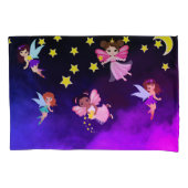 妖精と星 枕カバー (正面)