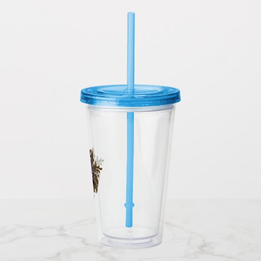 妖精と暗い狼 アクリルタンブラー (右)