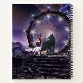 妖精と暗い狼 ノートブック (裏面)