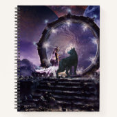 妖精と暗い狼 ノートブック (正面)
