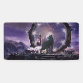 妖精と暗い狼 横断幕 (横)