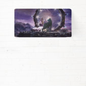 妖精と暗い狼 横断幕 (インサイチュ)