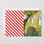 妖精と消防士の合同パーティー招待状 招待状 (裏面)