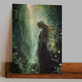 妖精と滝のデクページティッシュペーパー 薄葉紙