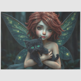妖精と猫。 薄葉紙