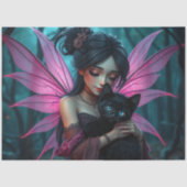 妖精と猫。 薄葉紙 (正面)