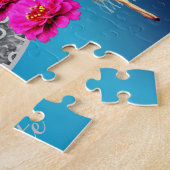 妖精と花パーソナライズされたあなたの写真を追加 ジグソーパズル (側面)