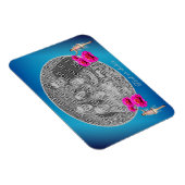 妖精と花パーソナライズされたあなたの写真を追加 マグネット (右側)