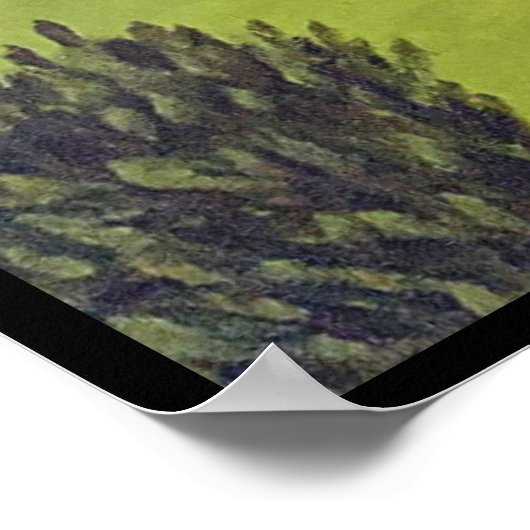 妖精と虹のポスター ポスター (角)