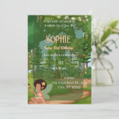 妖精と蝶のいる魔法の森の妖精 招待状 (スタンド正面)